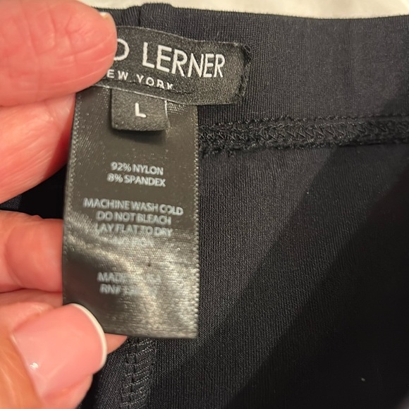 David Lerner Black Leggings Sleek and Stylish - Picture 3 of 7